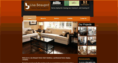 Desktop Screenshot of beauprehomestyling.com