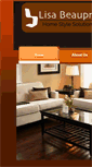 Mobile Screenshot of beauprehomestyling.com